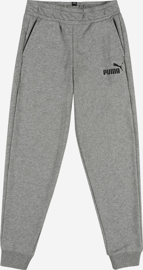 PUMA Панталон в сив меланж / черно, Преглед на продукта