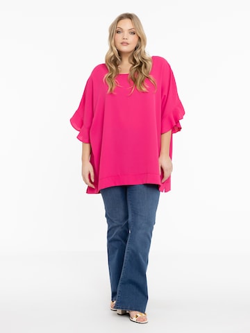 Yoek Blouse in Pink