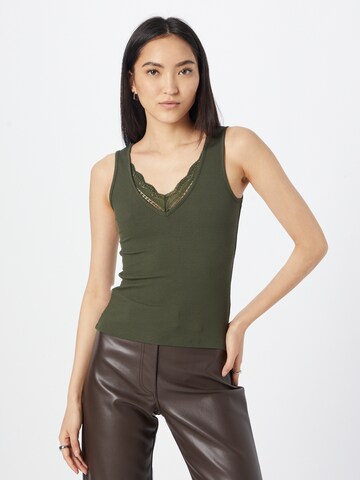ABOUT YOU Top 'Patrizia' in Groen: voorkant