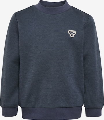 Hummel Sweatshirt in Blauw: voorkant