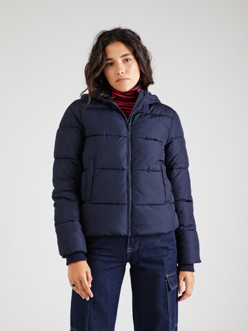 Veste d’hiver 'BEE' PIECES en bleu : devant