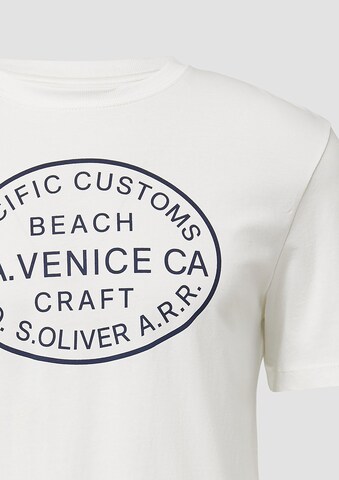 s.Oliver T-Shirt in Weiß