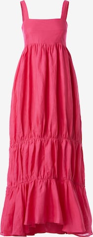 KAN Καλοκαιρινό φόρεμα σε ροζ: μπροστά