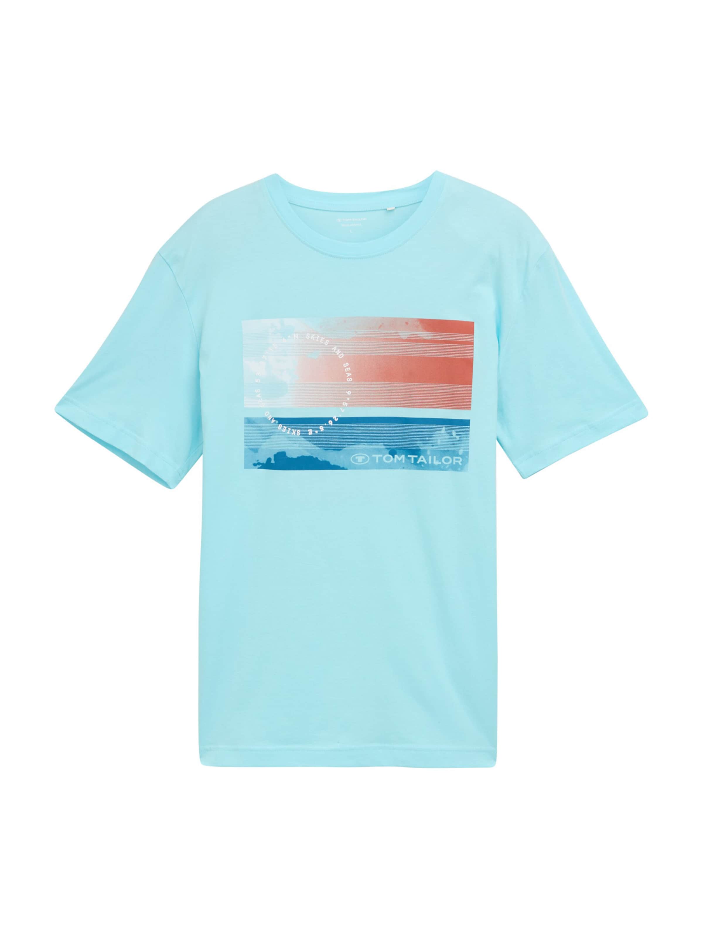 TOM TAILOR Футболка в Синий: спереди
