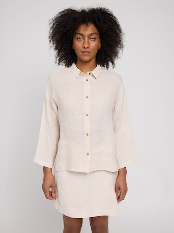 mazine Blouse 'Lia' in Beige