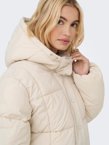 JDY Vinterjakke 'WONDER' i beige