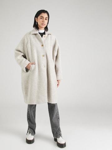 AMERICAN VINTAGE Between-Seasons Coat 'ROLY' in Grey: front