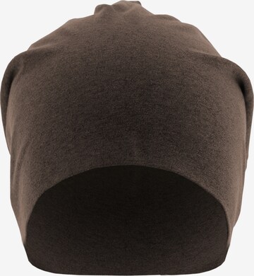 MSTRDS Beanie 'Heather' in Brown: front