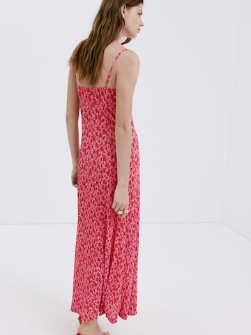 MANGO - Vestido de verano 'POMU' en rosa