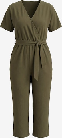 MIAMODA Jumpsuit in Green: front