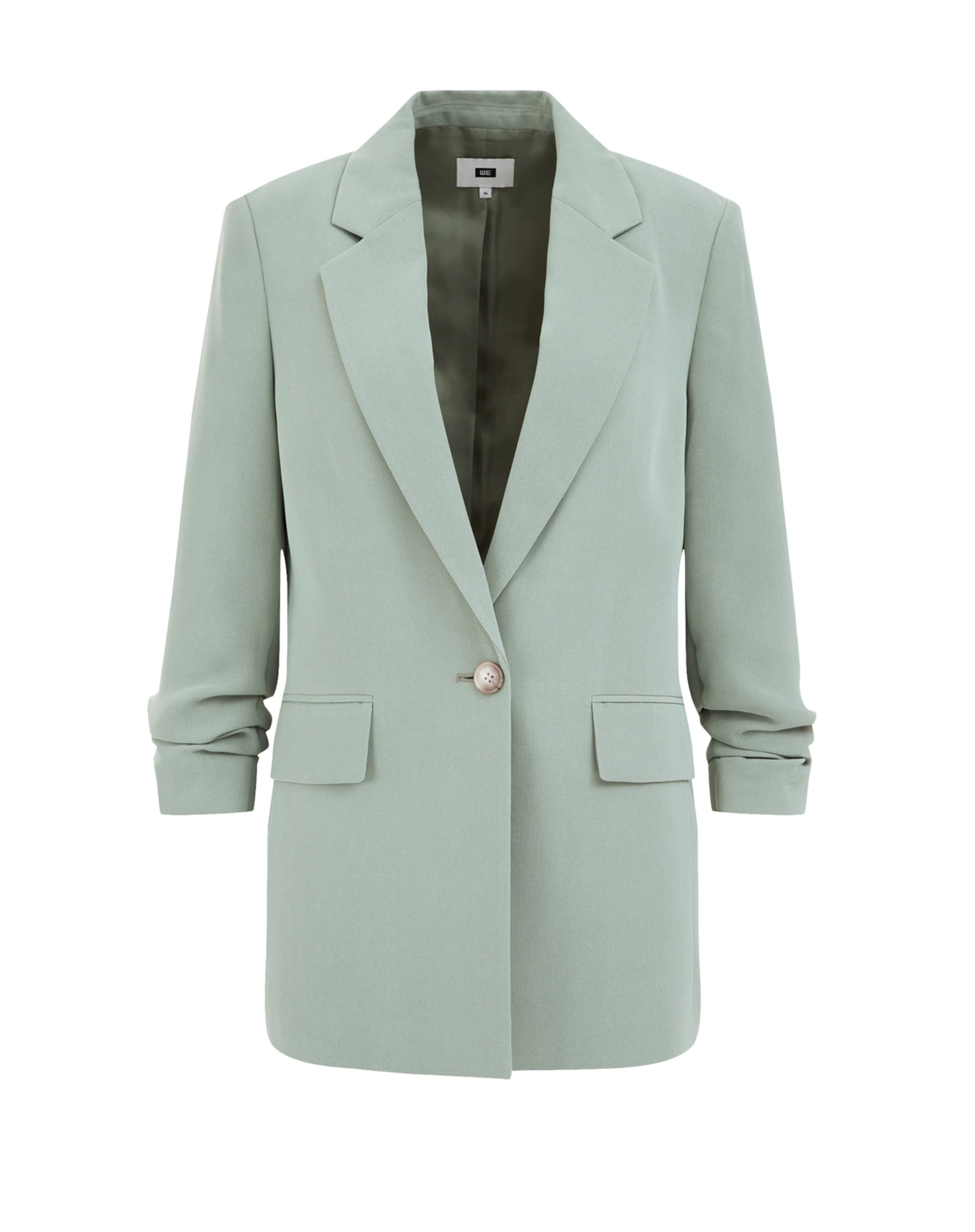 WE Fashion Bleiser, värv roheline: eest vaates