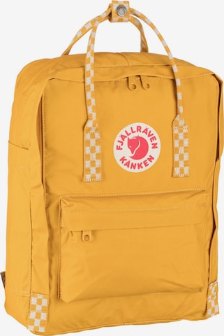 Fjällräven Backpack 'Kanken' in Yellow: front