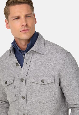 Boggi Milano Regular Fit Hemd in Grau