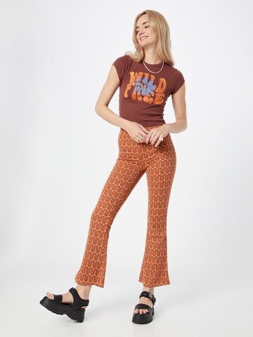 T-shirt BDG Urban Outfitters en marron