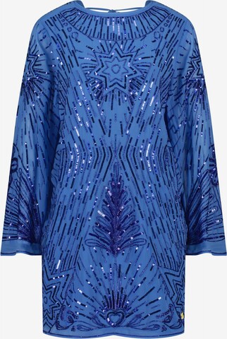 Fabienne Chapot Dress 'Zali' in Blue: front