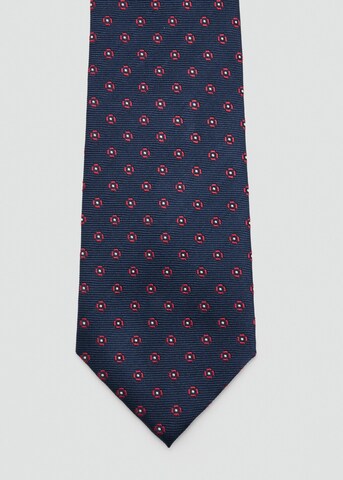 MANGO MAN Tie 'Flower8' in Blue