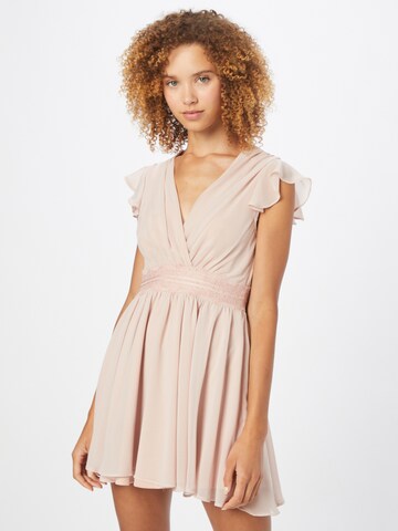 Robe de cocktail 'ARINA' TFNC en rose : devant