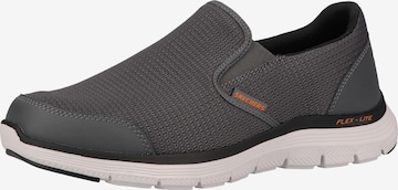 Slip on SKECHERS en gris : devant