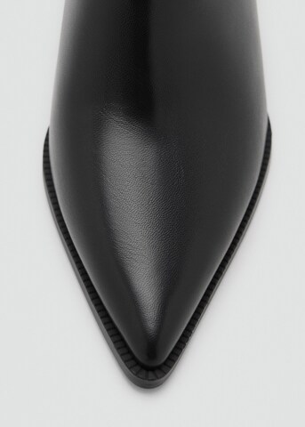 MANGO Ankle Boots 'Nino' in Black