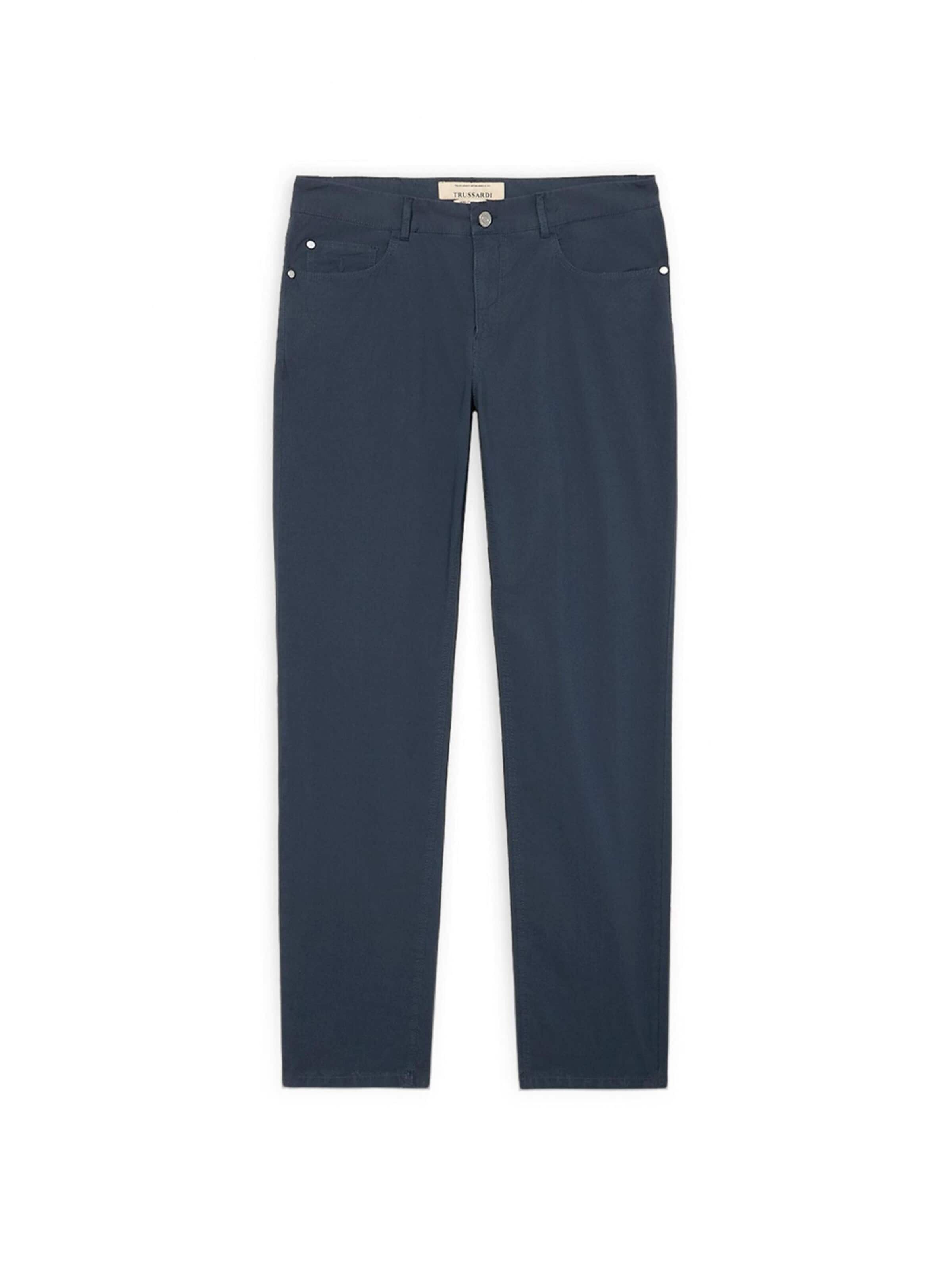 Trussardi Slim fit Pants in Blue: front