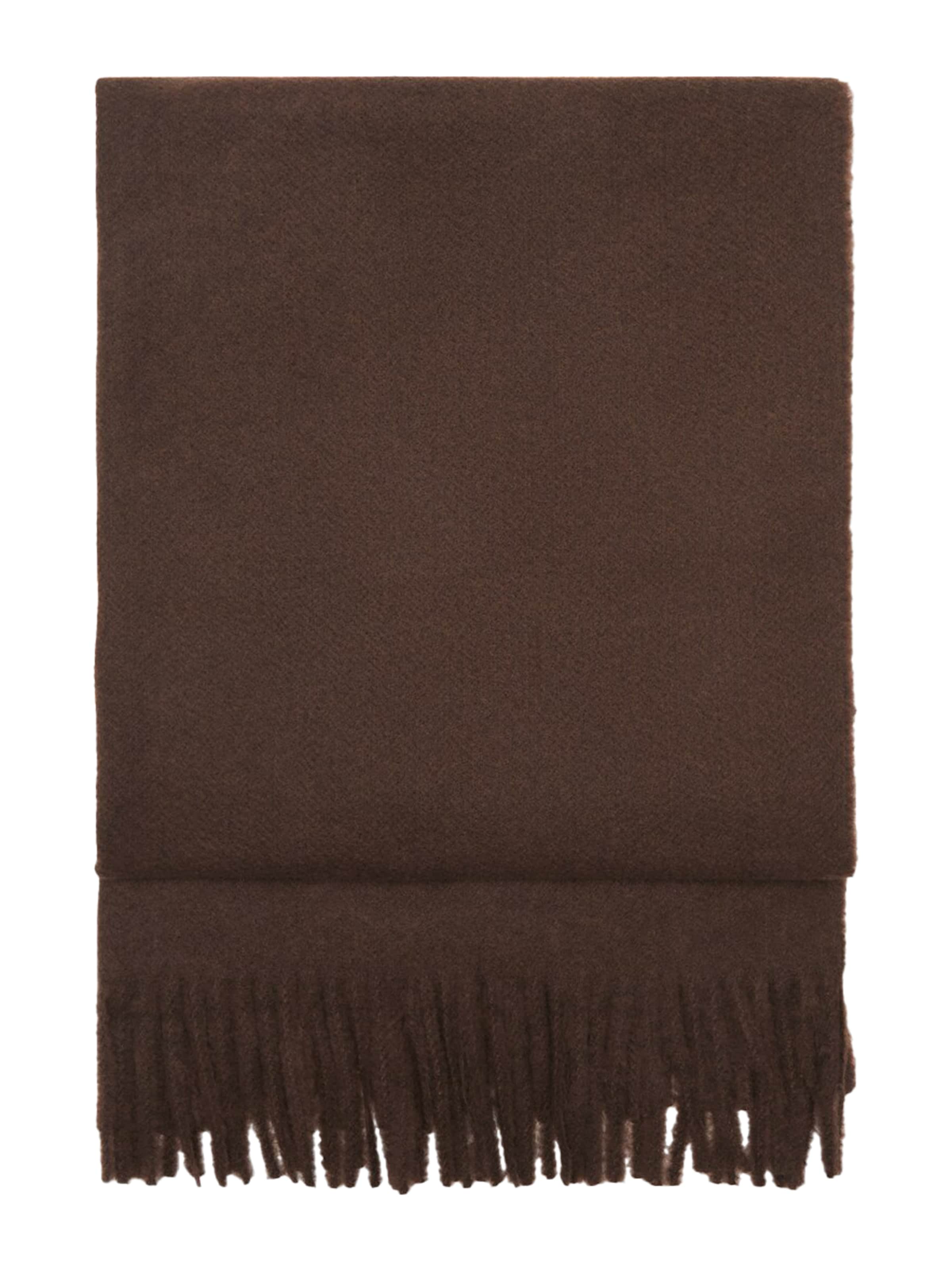 MANGO Schal in Braun: Vorderseite