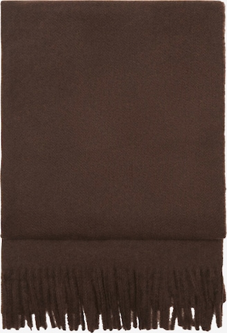 MANGO Scarf in Brown: front