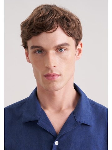 Coupe regular Chemise business SEIDENSTICKER en bleu