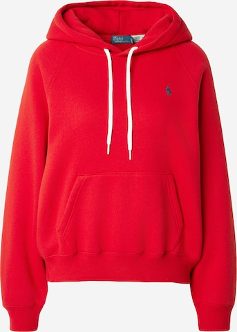 raudona Polo Ralph Lauren Megztinis be užsegimo: priekis