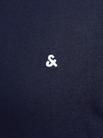 Jack & Jones Plus - Camiseta 'Paulos' en azul