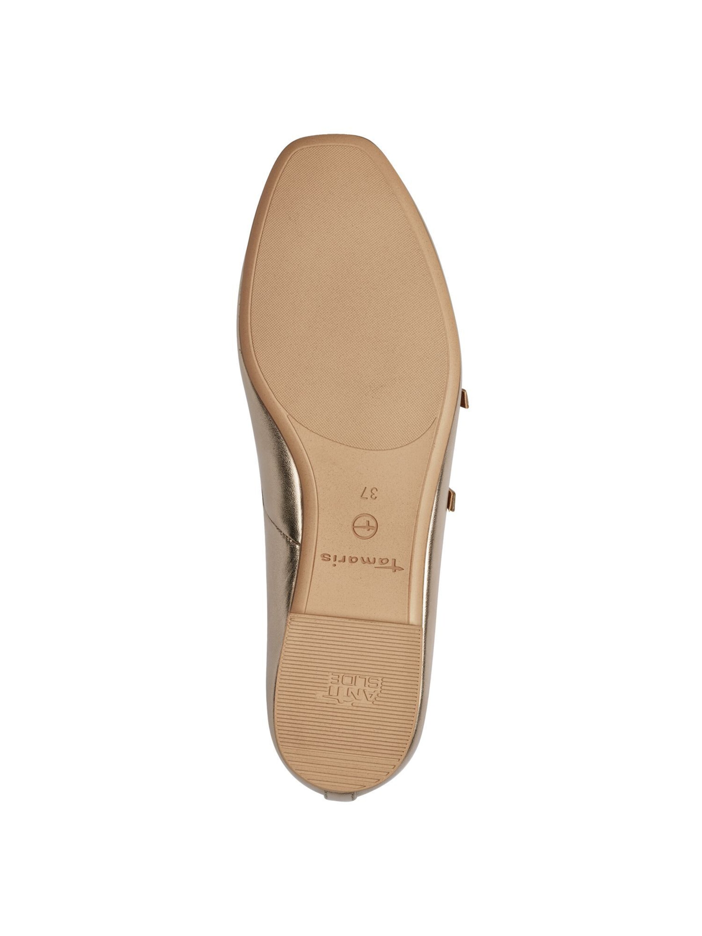 Tamaris Riemchenballerina in Gold