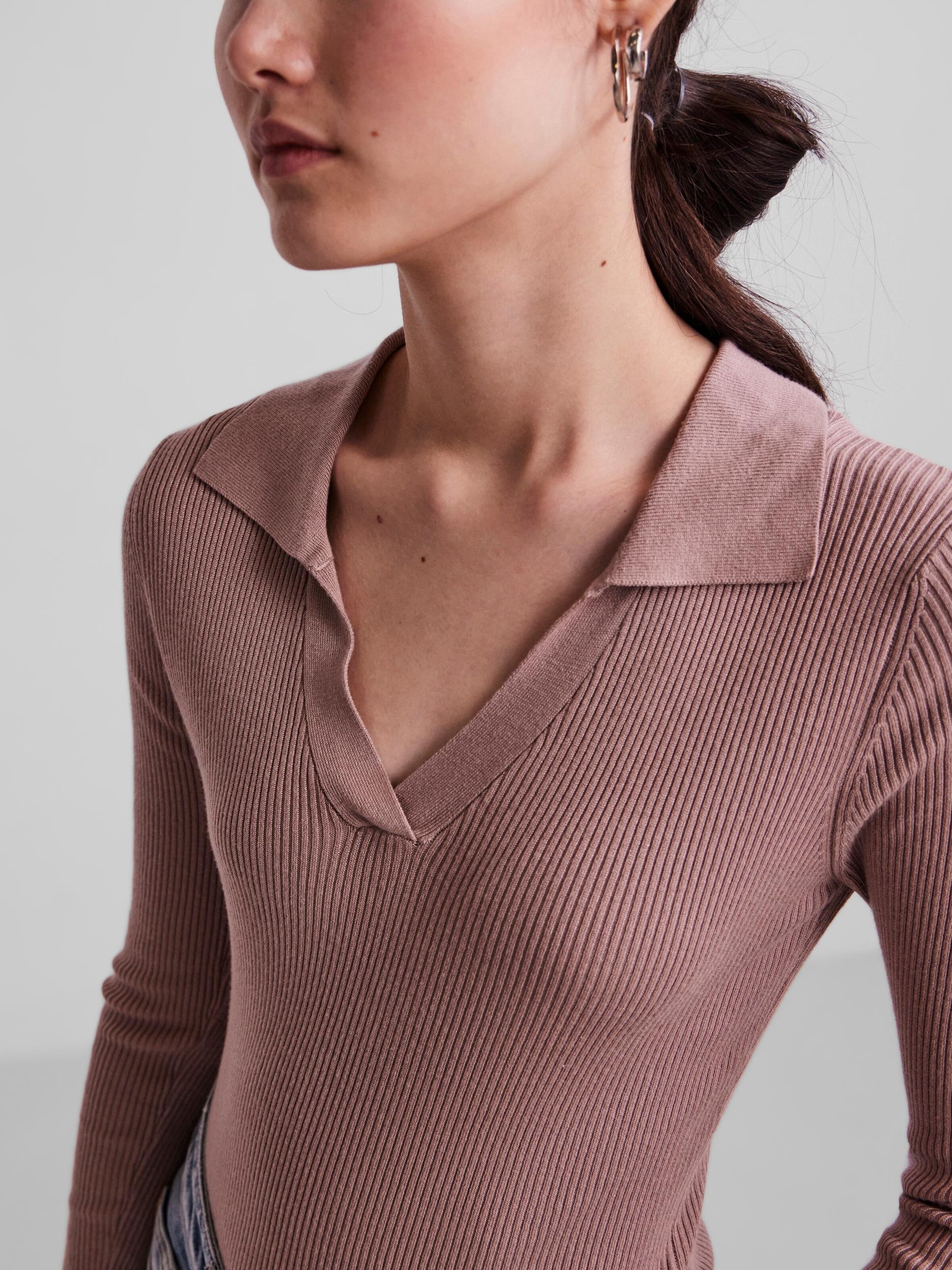 Pulls et mailles Pull-over Hartley PIECES en Rose Ancienne 
