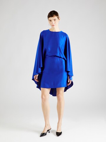 Robe 'EDIAMOND' Essentiel Antwerp en bleu : devant