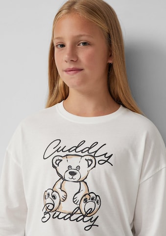 s.Oliver Shirt in Weiß: Vorderseite