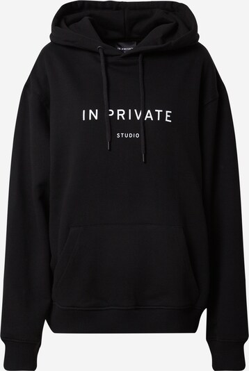 IN PRIVATE Studio Sweatshirt in schwarz / weiß, Produktansicht