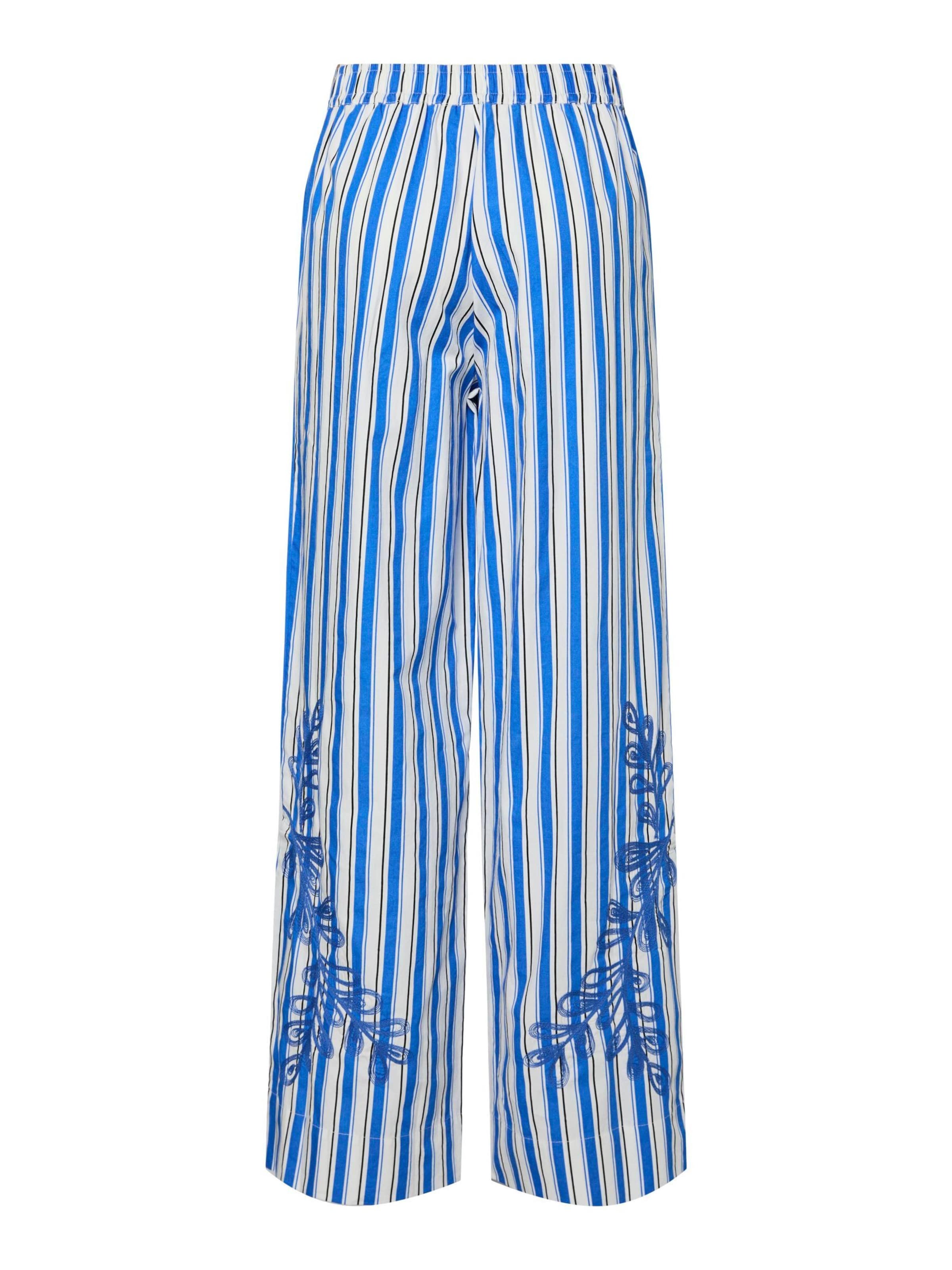 YAS - Pierna ancha Pantalón 'YASTIMO ' en azul