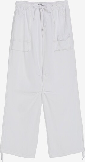 Pantaloni Bershka pe alb, Vizualizare produs