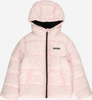 Levi's Kids Winterjas in Roze: voorkant