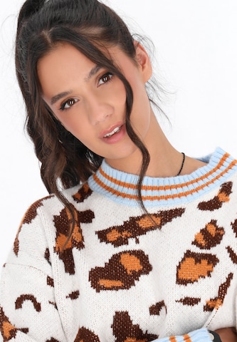 myMo ROCKS Knit dress in Mixed colours