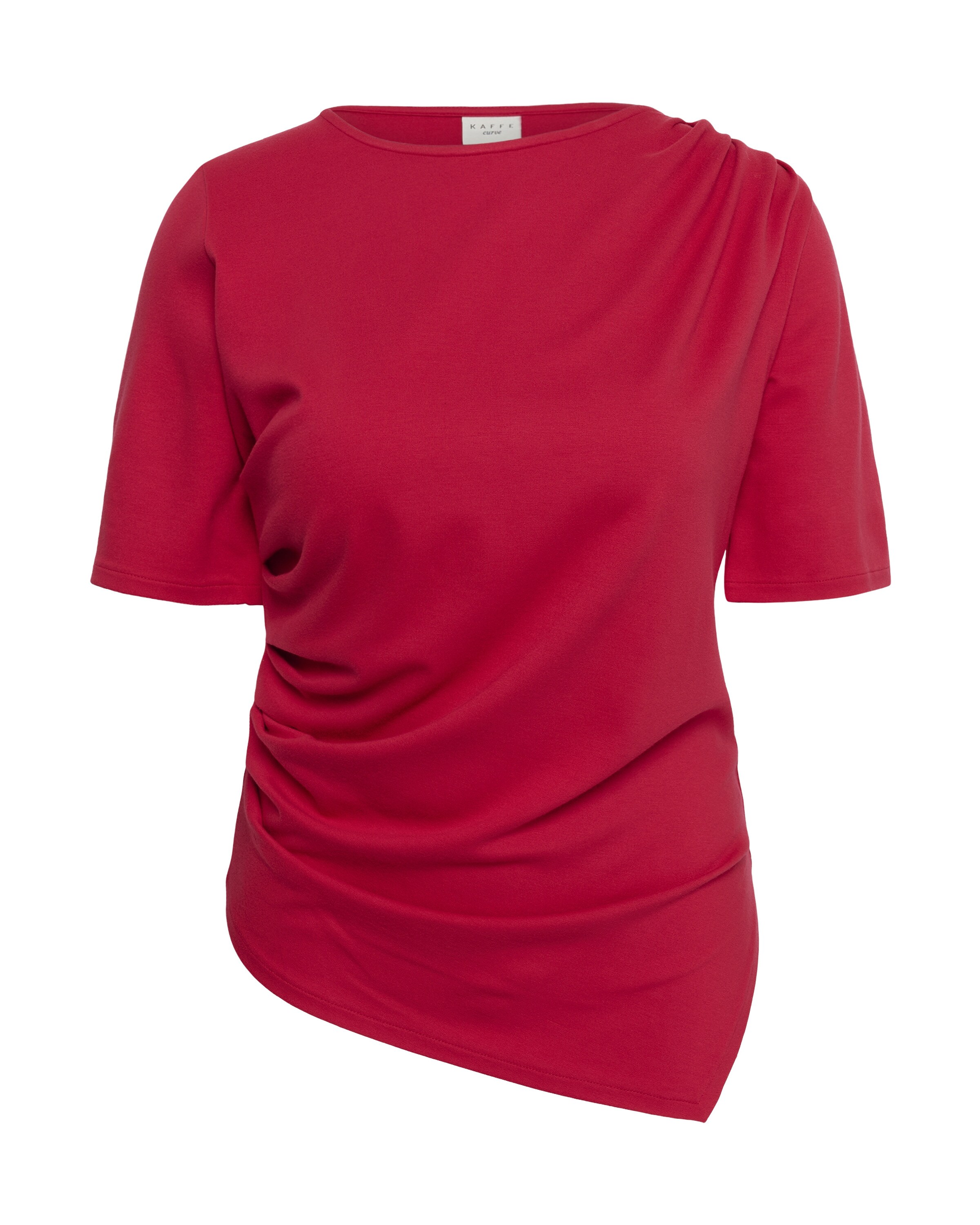 KAFFE CURVE - Camisa em vermelho: frente