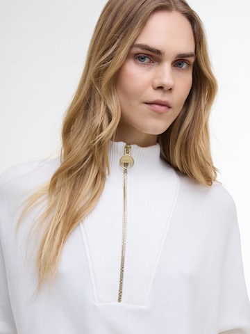 Barbour International Sweater 'Lola' in White