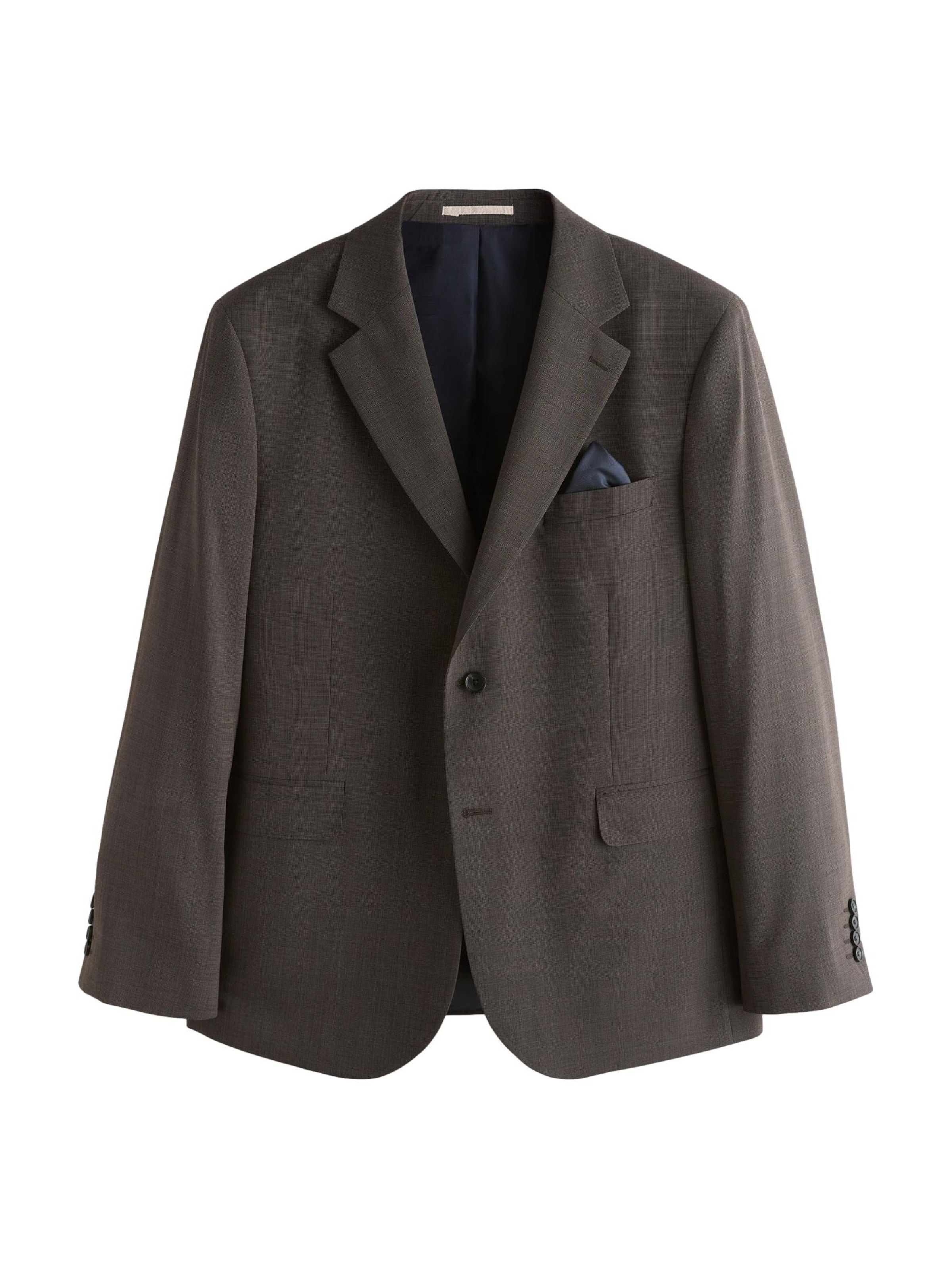 Giacca business da completo 'Premium' di Next in marrone: frontale