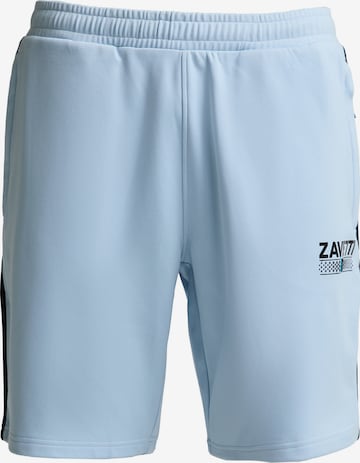 Pantalon 'Viarello' Zavetti Canada en bleu : devant