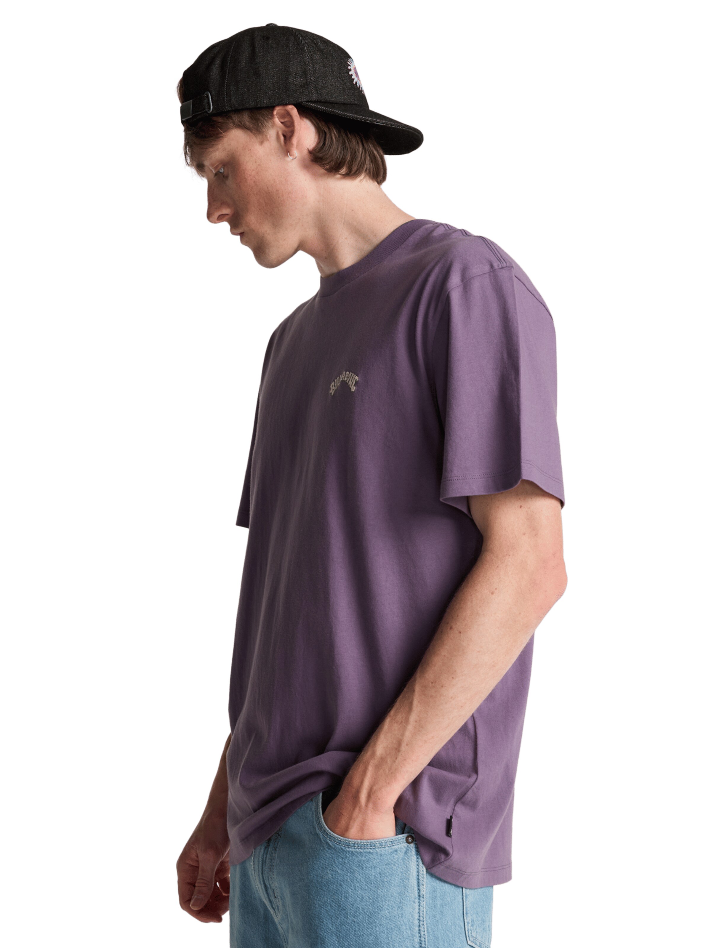 BILLABONG Shirt 'Arch Crew' in Purple