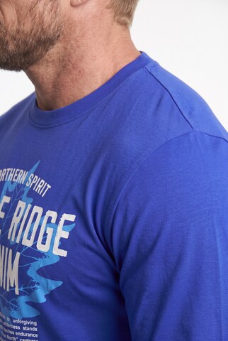 Men Plus Shirt in Blue