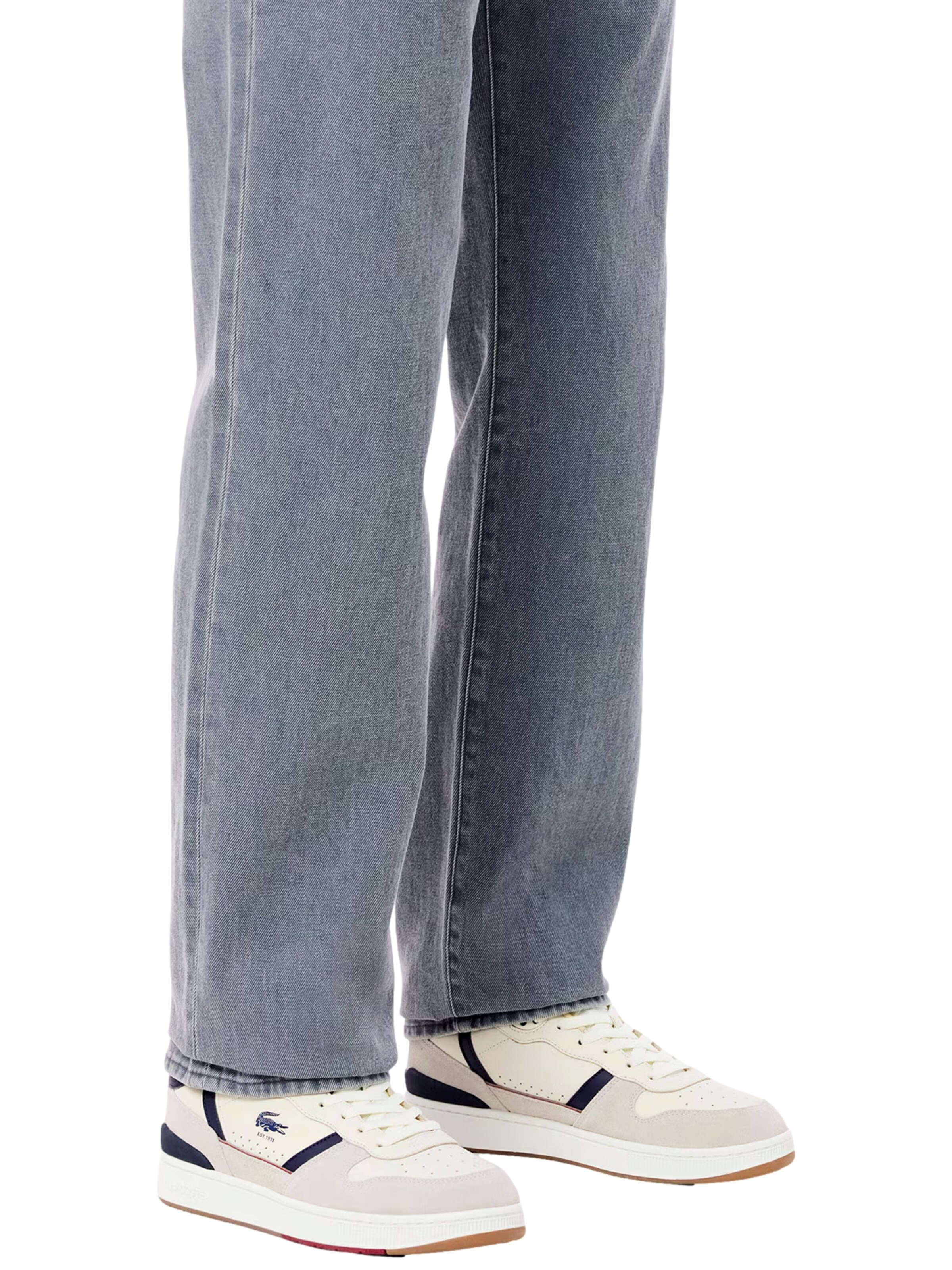 LACOSTE Sneaker low 'T-Clip Set' i hvid: forside