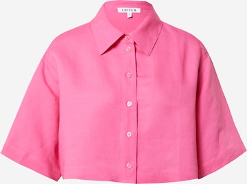 EDITED Blouse 'Gritt' in Pink: front