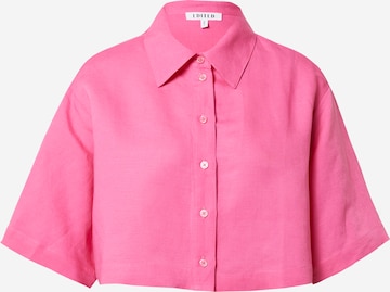 EDITED Blouse 'Gritt' in Roze: voorkant