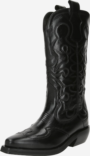 PAVEMENT Botas de cowboy 'Julianne' em preto, Vista do produto