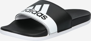 ADIDAS SPORTSWEAR Beach & Pool Shoes 'Adilette' in Black: front