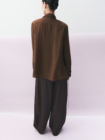 MANGO Blouse 'GALE' in Brown